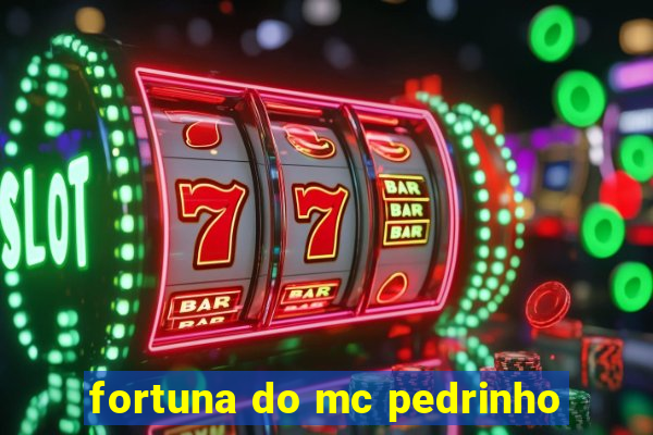 fortuna do mc pedrinho